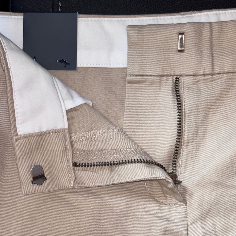 NWT J.Crew 5" Tan Chino 100% Cotton Shorts Chic Minimalist Preppy Women Size 4 - Picture 11 of 11